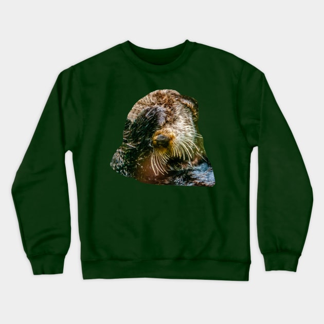 Otterly pissed, Why did I drink so much? Crewneck Sweatshirt by dalyndigaital2@gmail.com